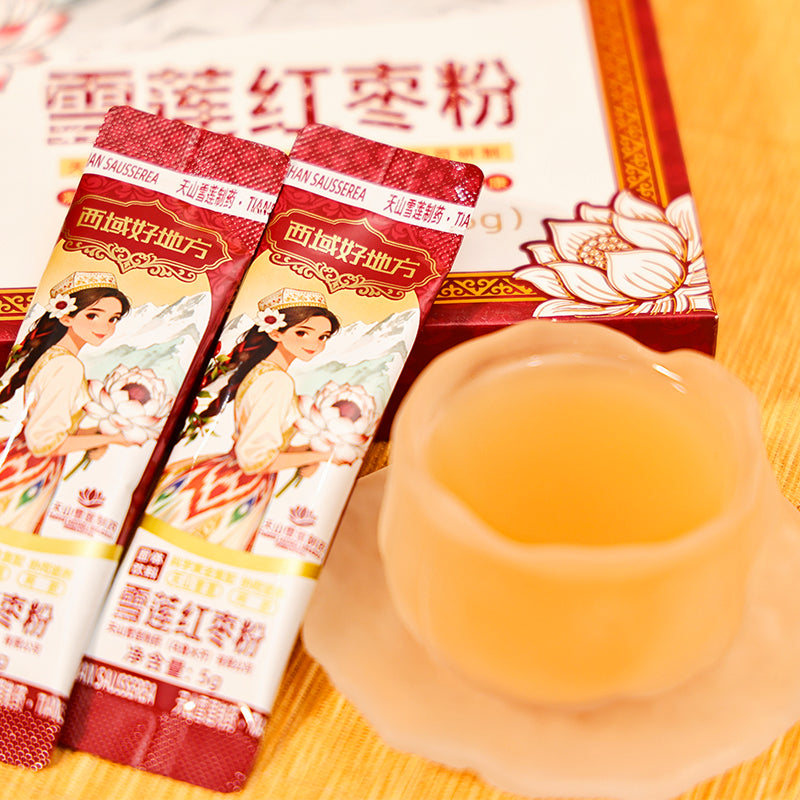 Snow Lotus Jujube 天山雪莲红枣粉