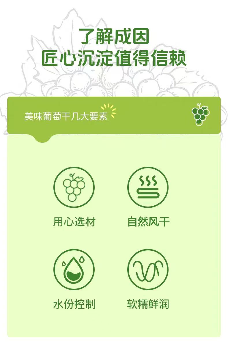 Sunshine Rose Raisins 阳光玫瑰葡萄干